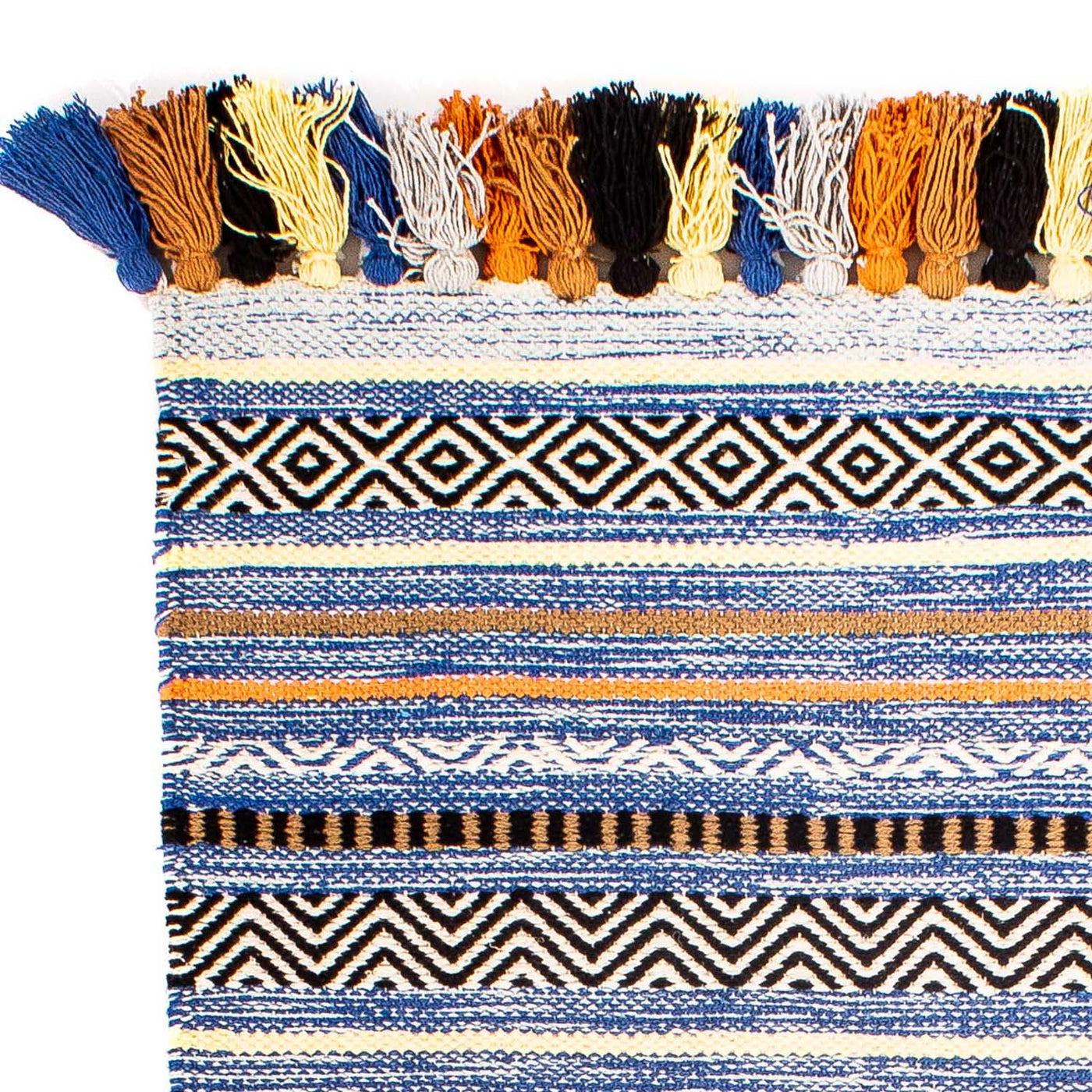 Kelim Modern Teppich 94x58cm - Wollteppich