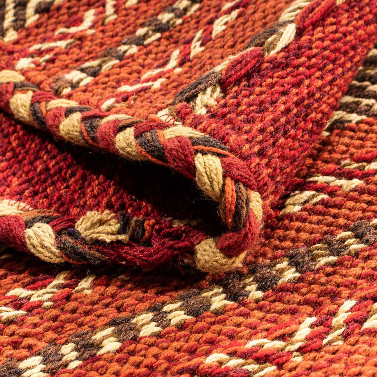 Kelim Teppich - Trendy 90 x 60 cm - rot