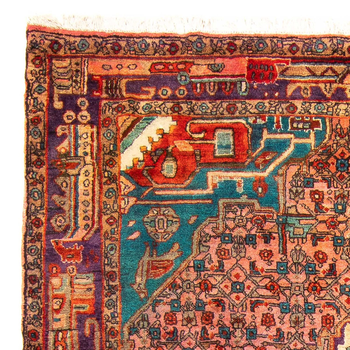 Hamadan Teppich 257x100cm - Perserteppich