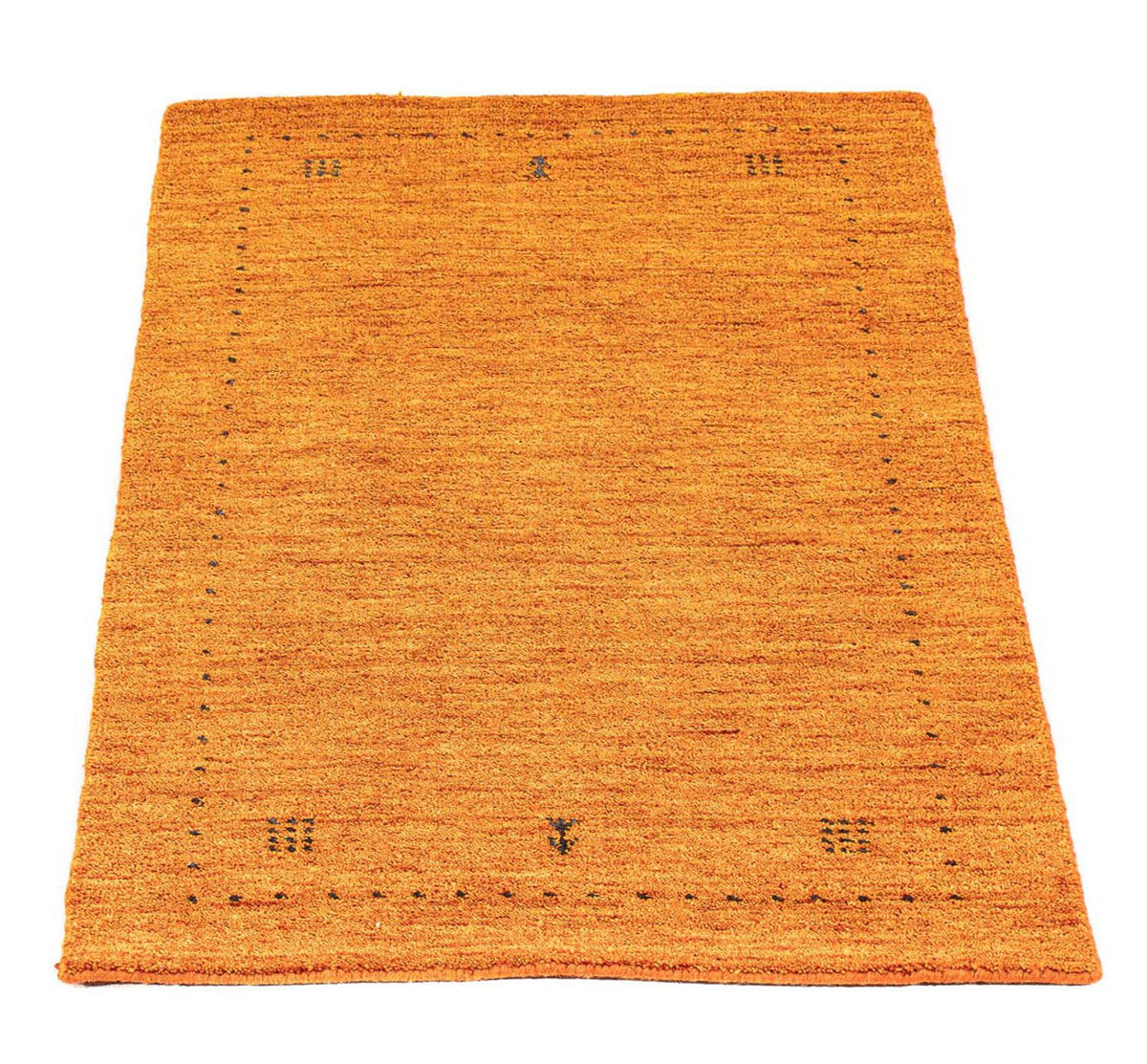 Gabbeh Teppich - Loribaft Indus 133 x 70 cm - orange