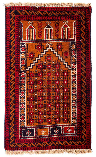 Belutsch Teppich 75x128cm - Orientteppich