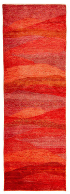 Gabbeh Teppich - Indus 197 x 77 cm - rot