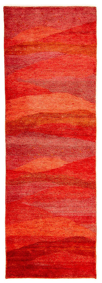 Gabbeh Teppich - Indus 197 x 77 cm - rot