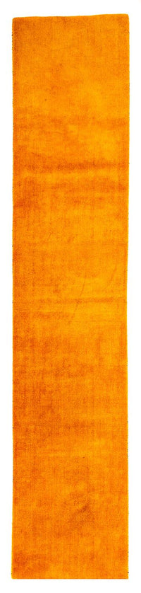 Gabbeh Teppich - Loribaft Softy 395 x 80 cm - orange