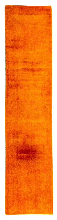 Gabbeh Teppich - Loribaft Softy 395 x 80 cm - orange