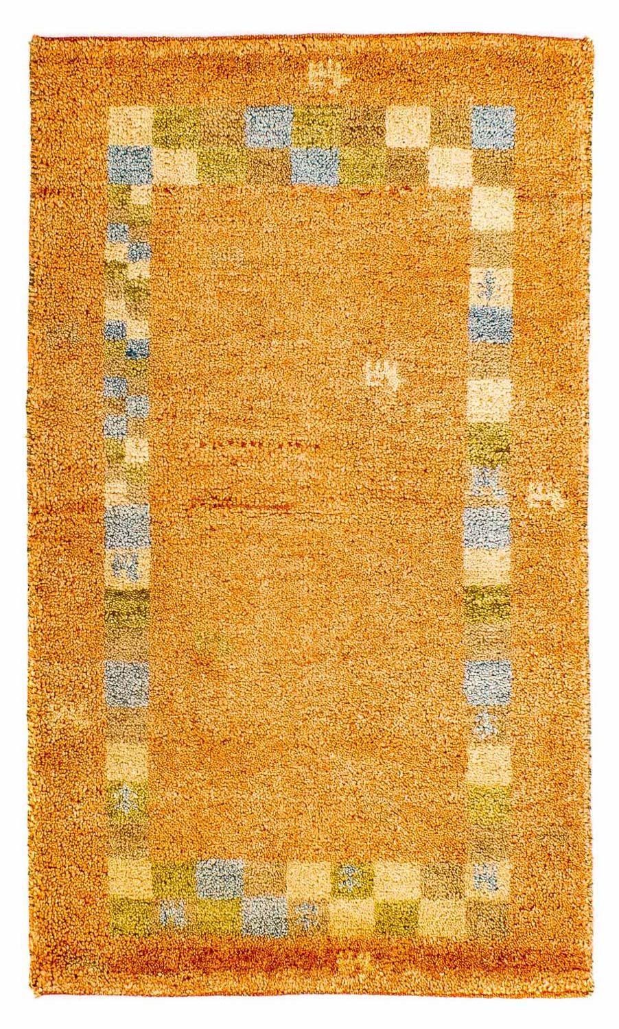 Gabbeh Teppich - Indus 110 x 65 cm - gold