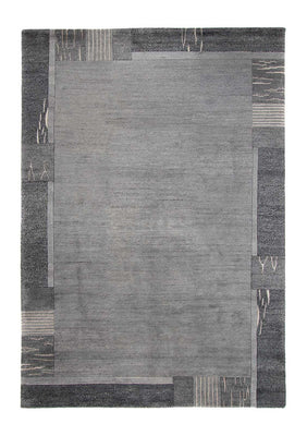 Nepal Teppich 300 x 200 cm - grau