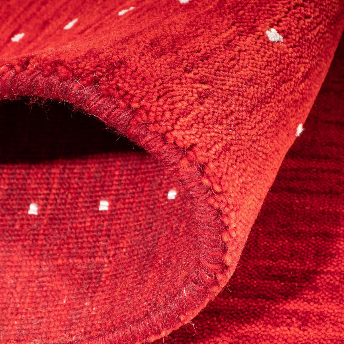 Gabbeh Teppich - Indus 90 x 60 cm - rot