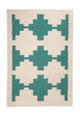 Kelim Teppich - Trendy 90 x 60 cm - beige