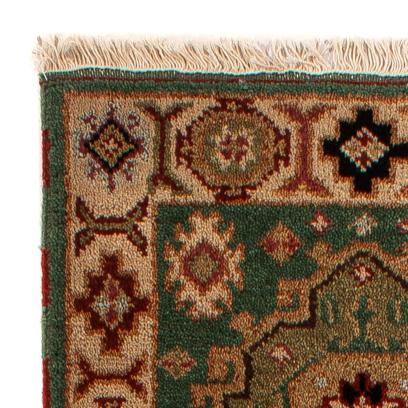 Ziegler Teppich - Kazak 205 x 62 cm - grün