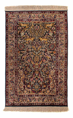 Orientteppich - Indus 123 x 81 cm - dunkelblau