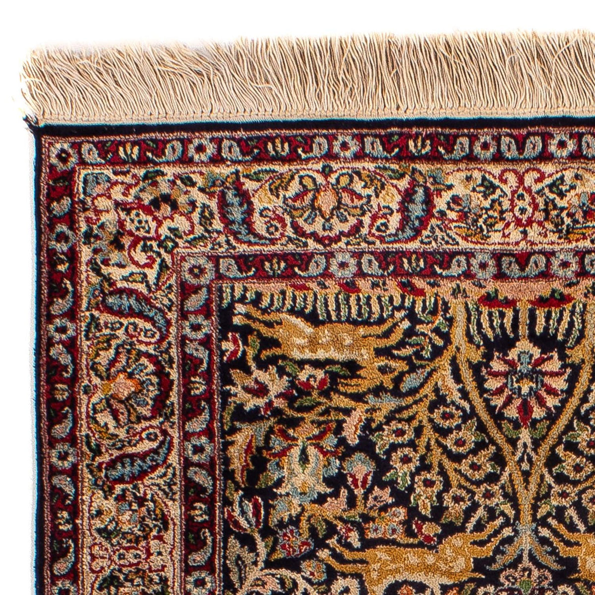 Orientteppich - Indus 123 x 81 cm - dunkelblau