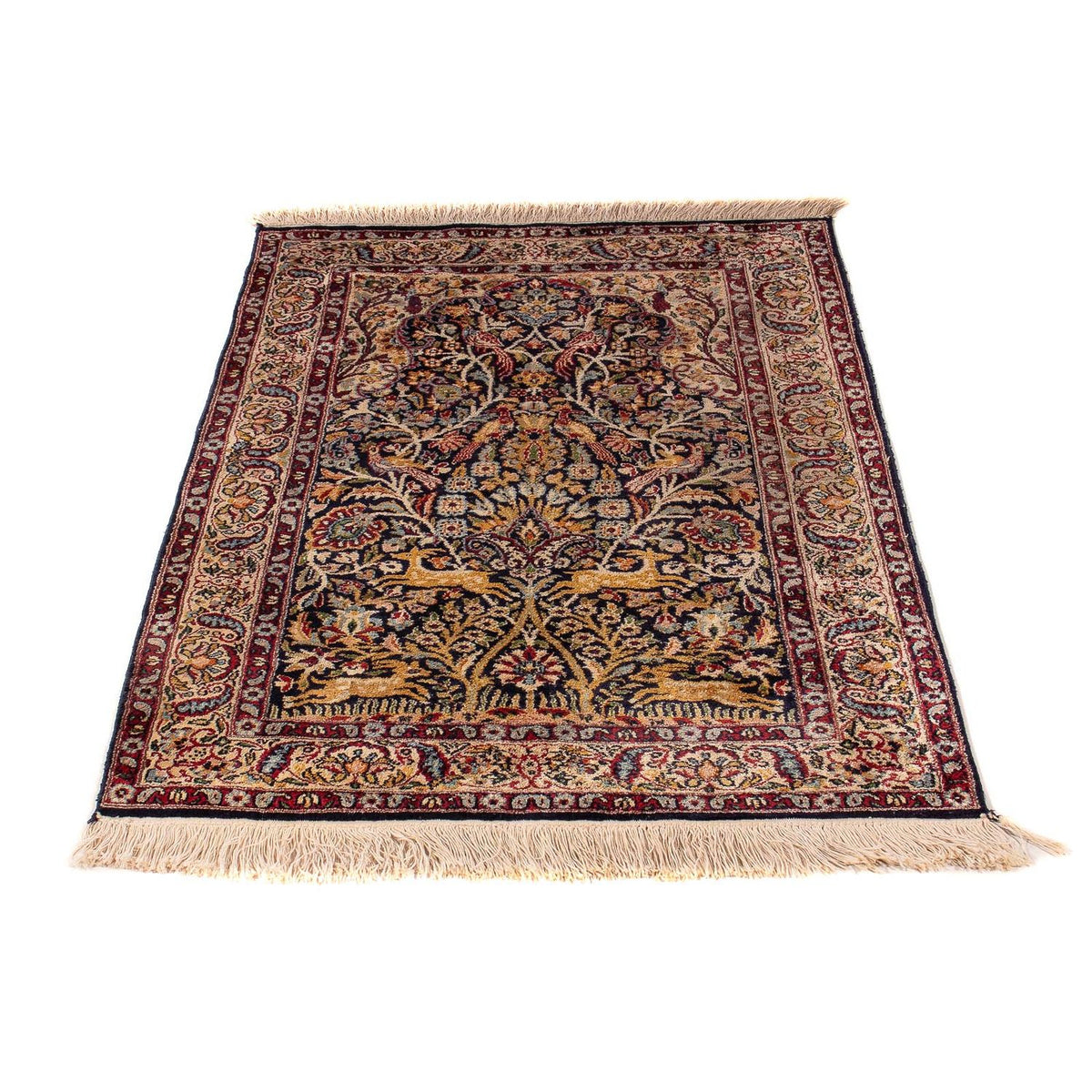 Orientteppich - Indus 123 x 81 cm - dunkelblau