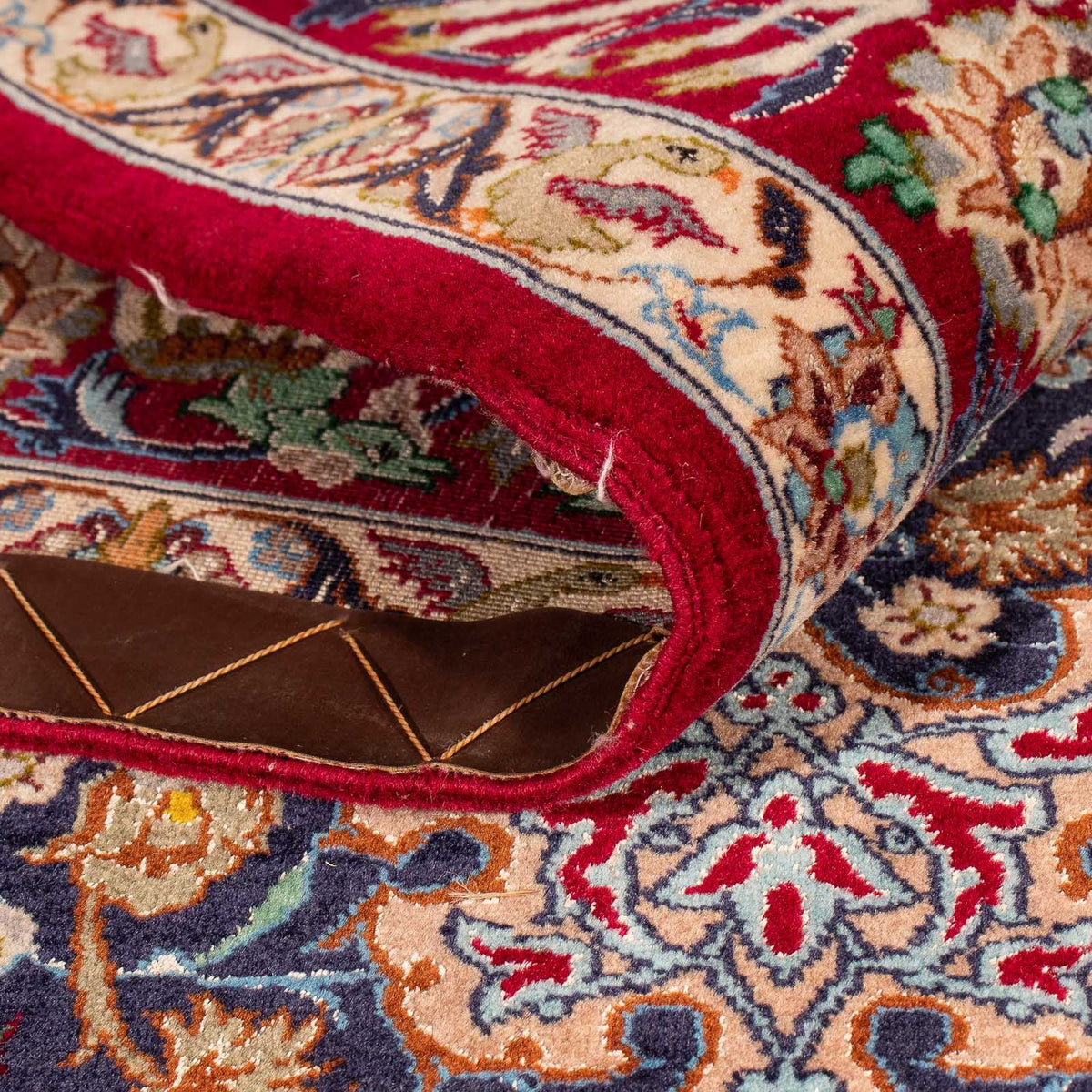 Perserteppich - Isfahan - Premium 173 x 117 cm - dunkelblau