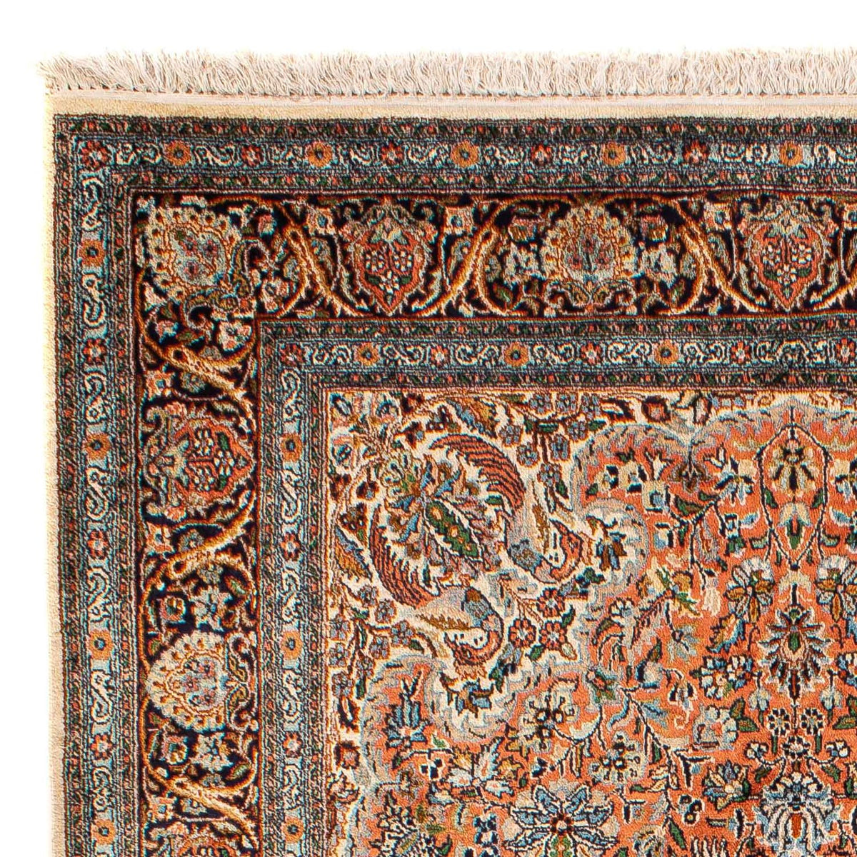 Seidenteppich - Kaschmir Seide 182 x 121 cm Teppichbrücke