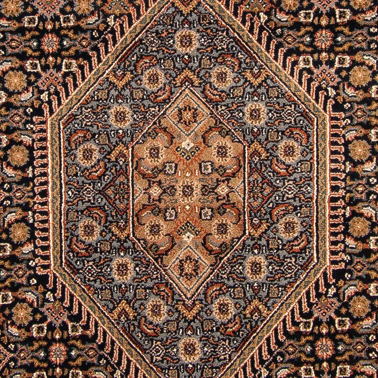 Orientteppich - Bidjar - Indus 306 x 250 cm - dunkelblau