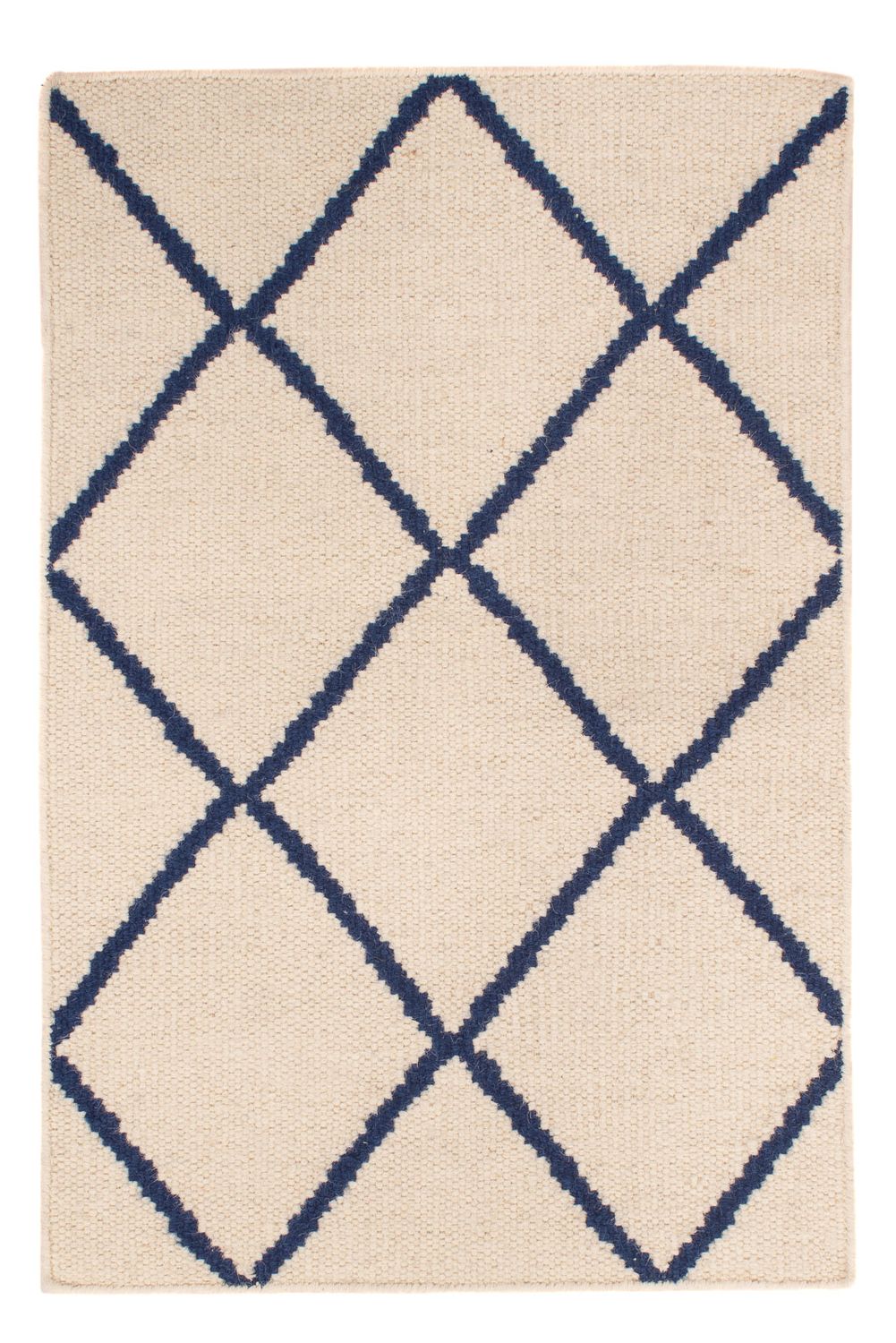 Kelim Teppich - Trendy 90 x 60 cm - beige