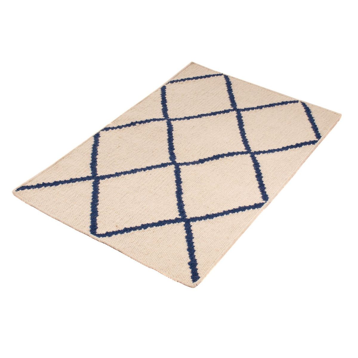 Kelim Teppich - Trendy 90 x 60 cm - beige