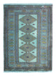 Orientteppich 92 x 64 cm - hellblau