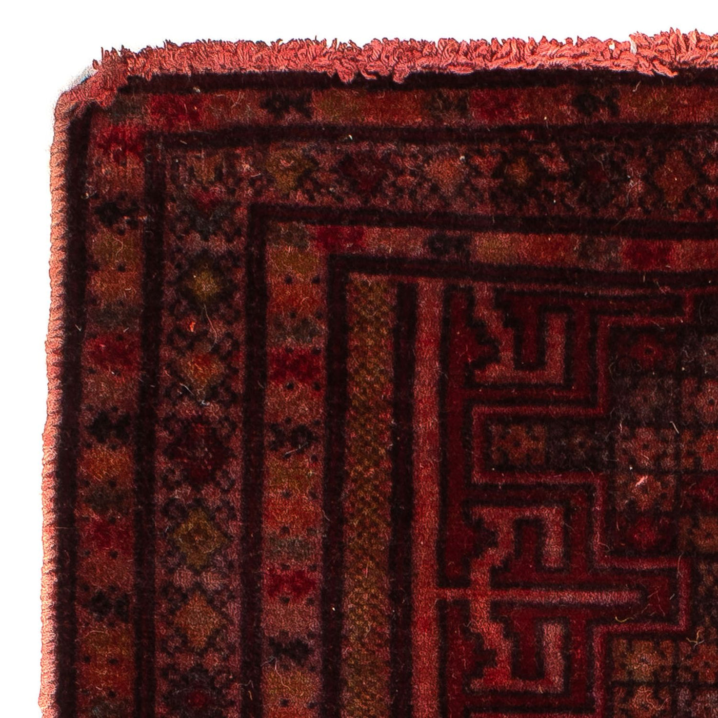 Orientteppich 76 x 56 cm - hellrot