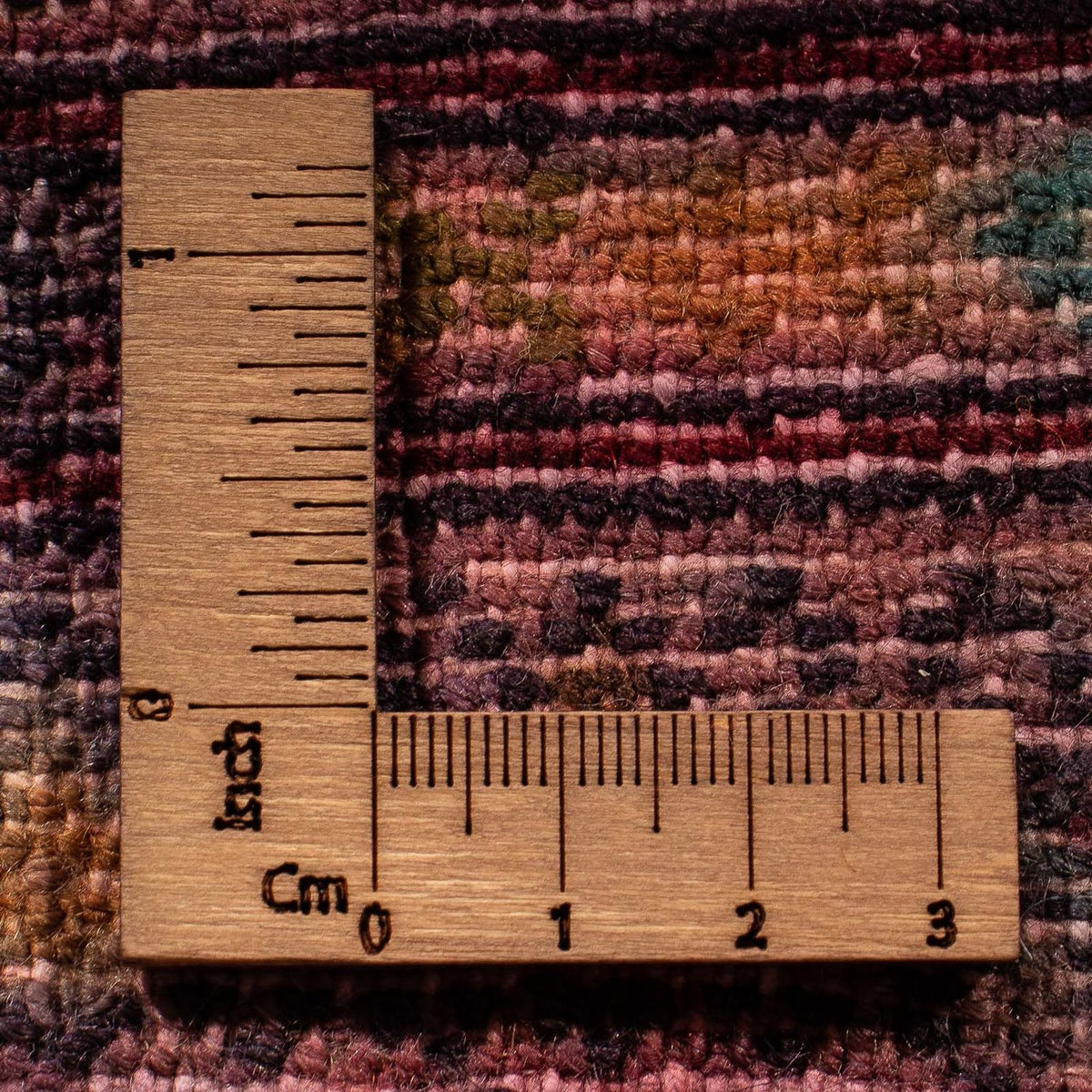 Orientteppich 76 x 56 cm - hellrot