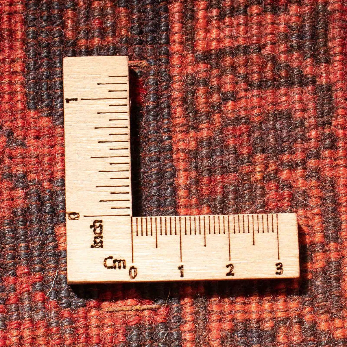 Orientteppich 100 x 60 cm - dunkelrot