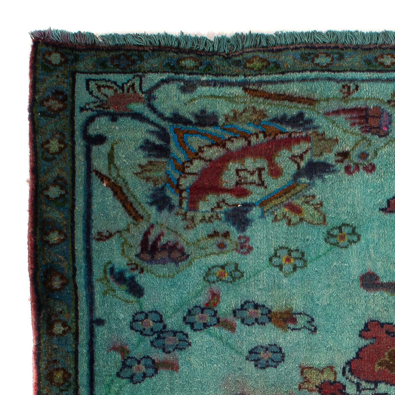 Orientteppich 105 x 104 cm - hellblau