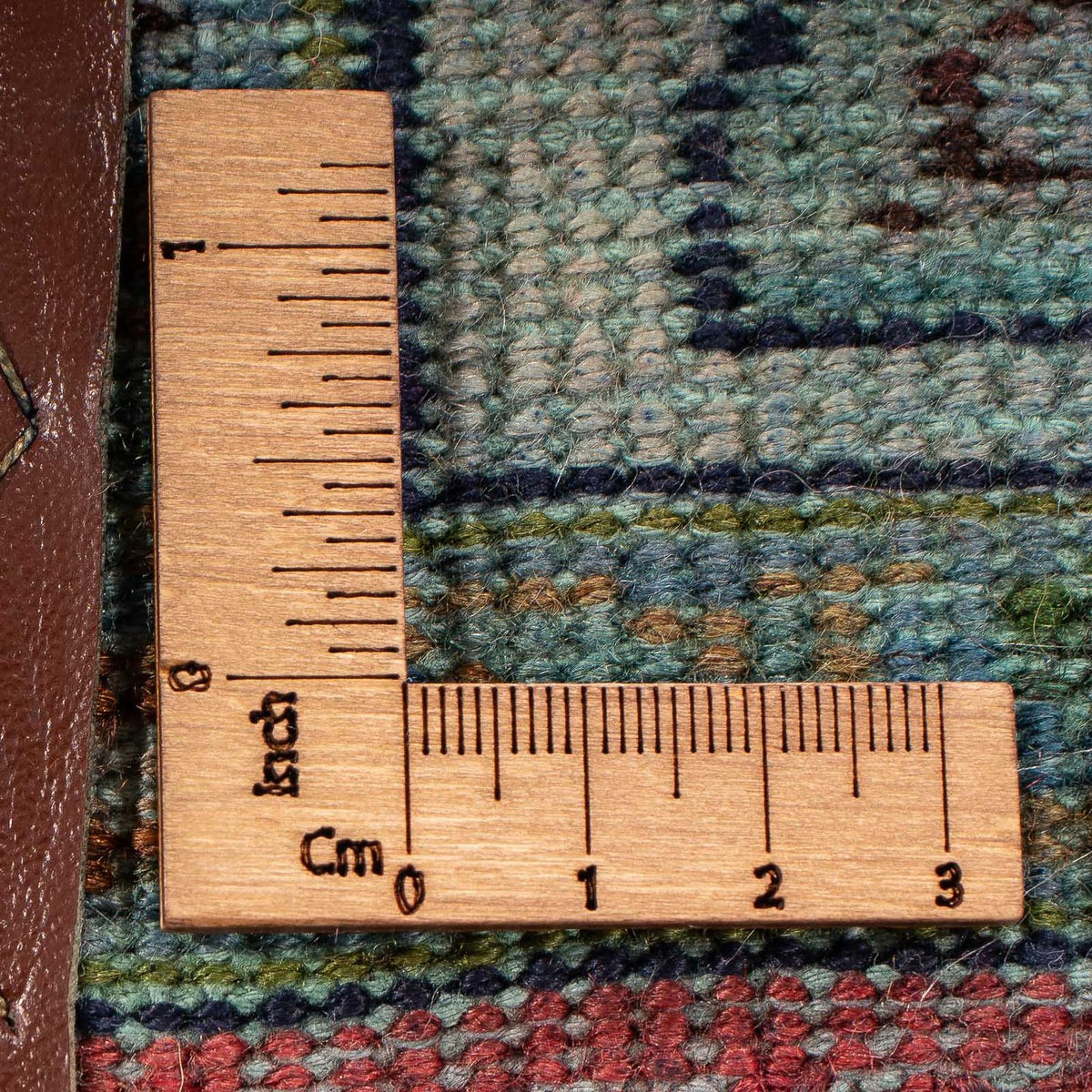 Orientteppich 105 x 104 cm - hellblau