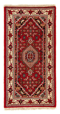 Orientteppich - Bidjar - Indus 141 x 71 cm - dunkelrot