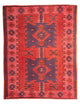 Orientteppich 190 x 150 cm - hellrot