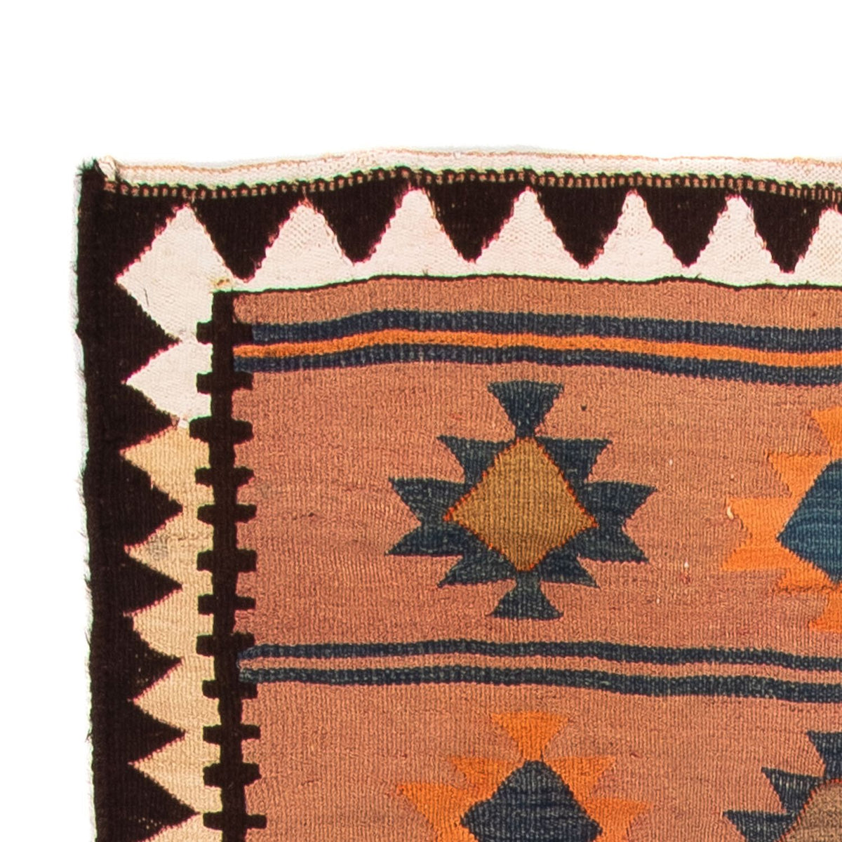 Kelim Teppich - Old 260 x 140 cm - mehrfarbig