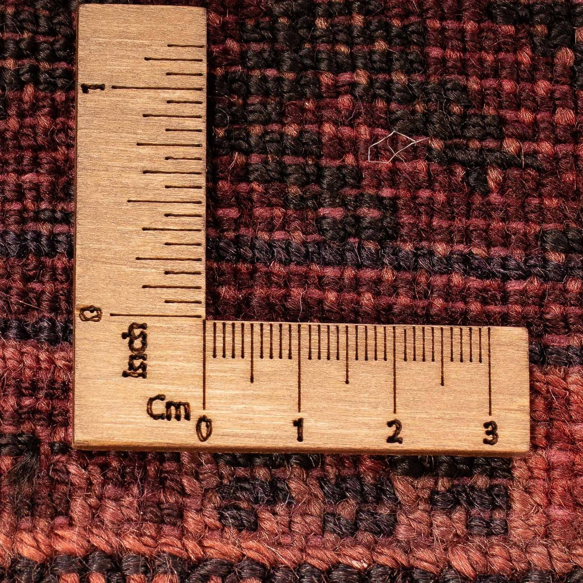 Orientteppich 150 x 103 cm - dunkelrot