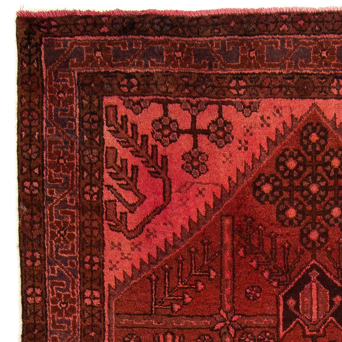 Orientteppich 170 x 115 cm - hellrot