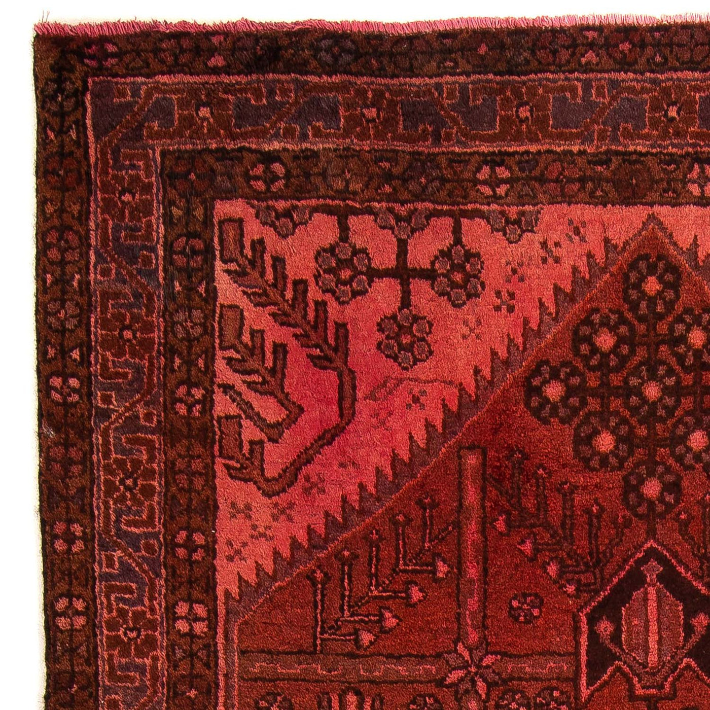 Orientteppich 170 x 115 cm - hellrot