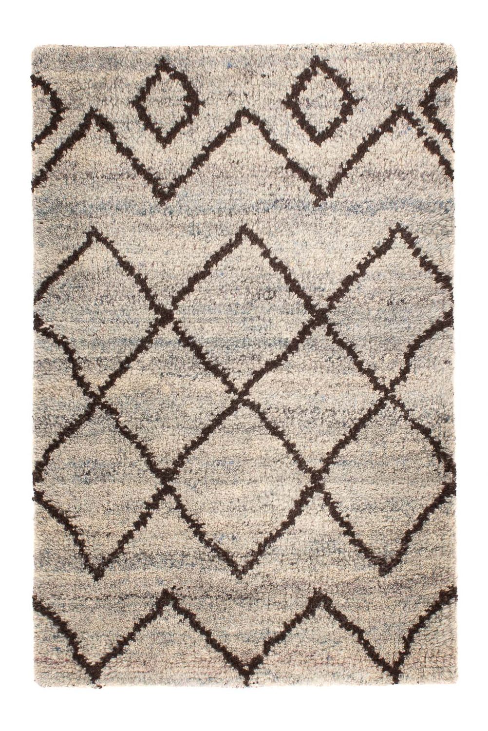 Berber Teppich 90 x 58 cm - beige