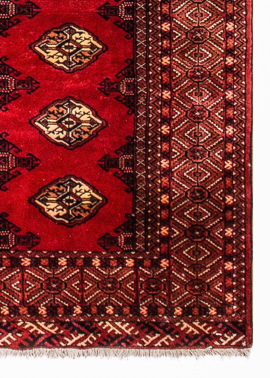 Turkaman Teppich 369x106cm - Orientteppich
