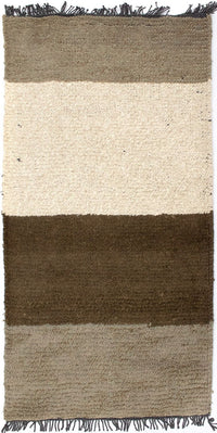 Nepal Teppich 140 x 70 cm - mehrfarbig