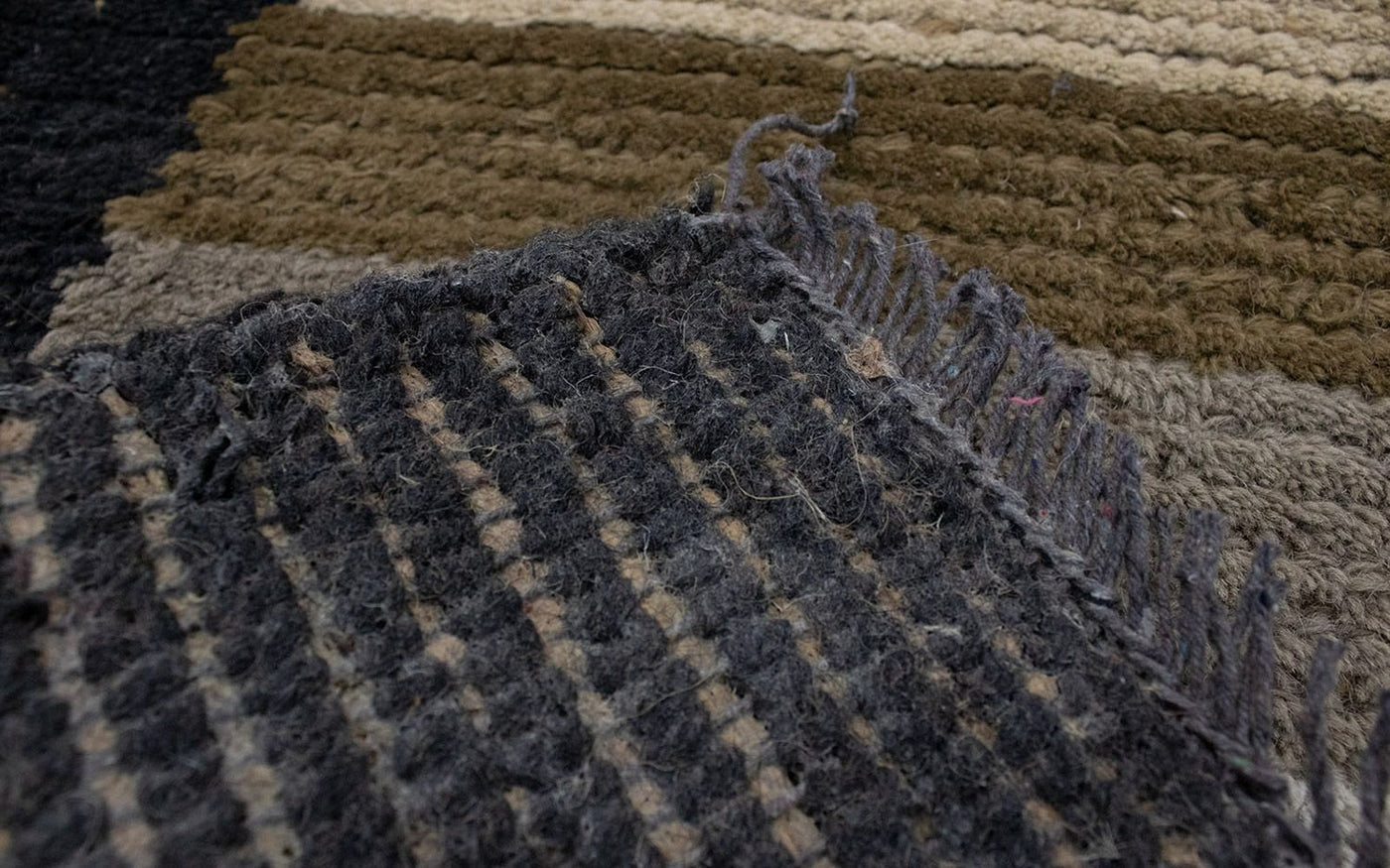 Nepal Teppich 140x70cm - Wollteppich