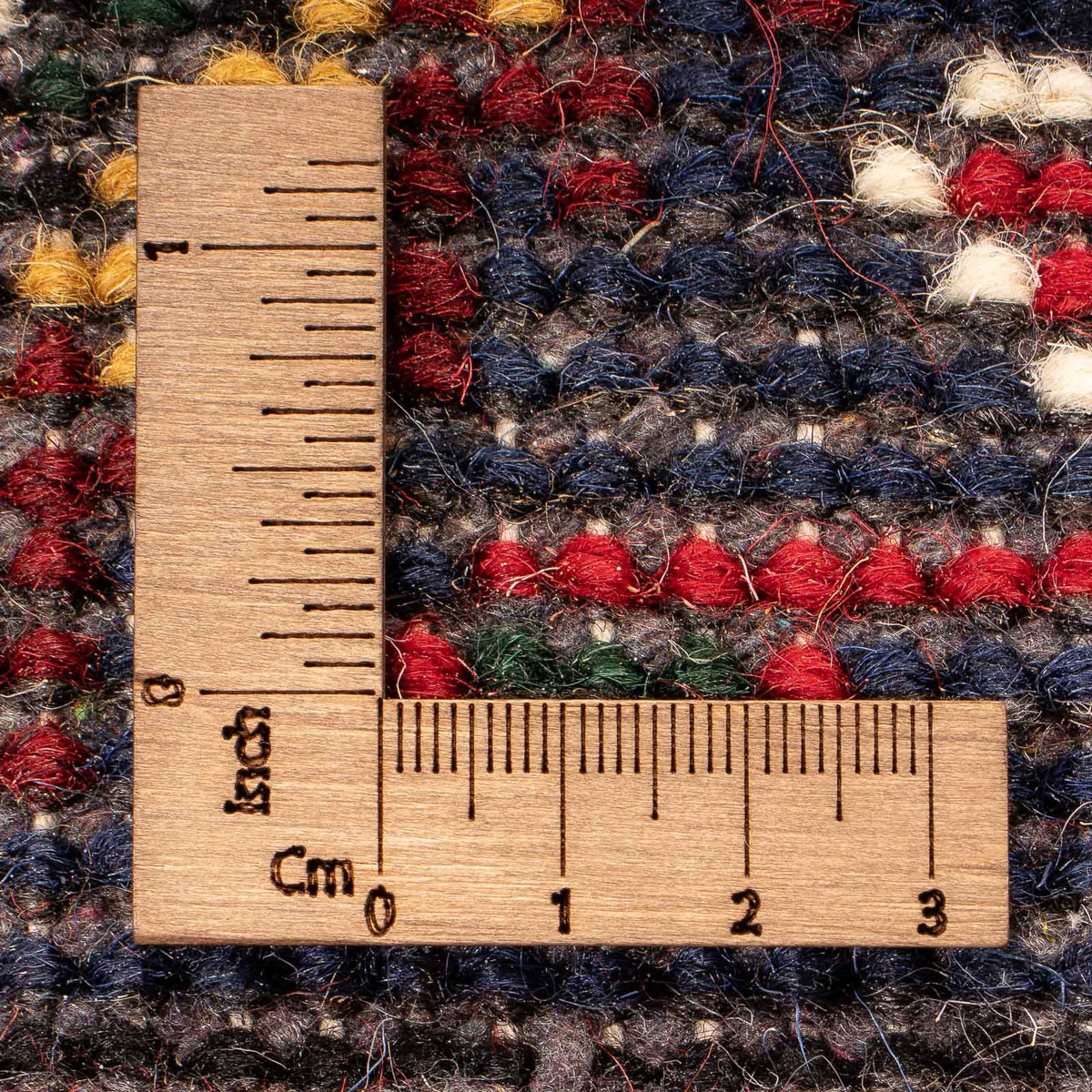 Orientteppich 60 x 40 cm - dunkelrot