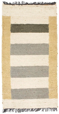 Nepal Teppich 140 x 70 cm - mehrfarbig