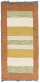 Nepal Teppich 140 x 70 cm - mehrfarbig