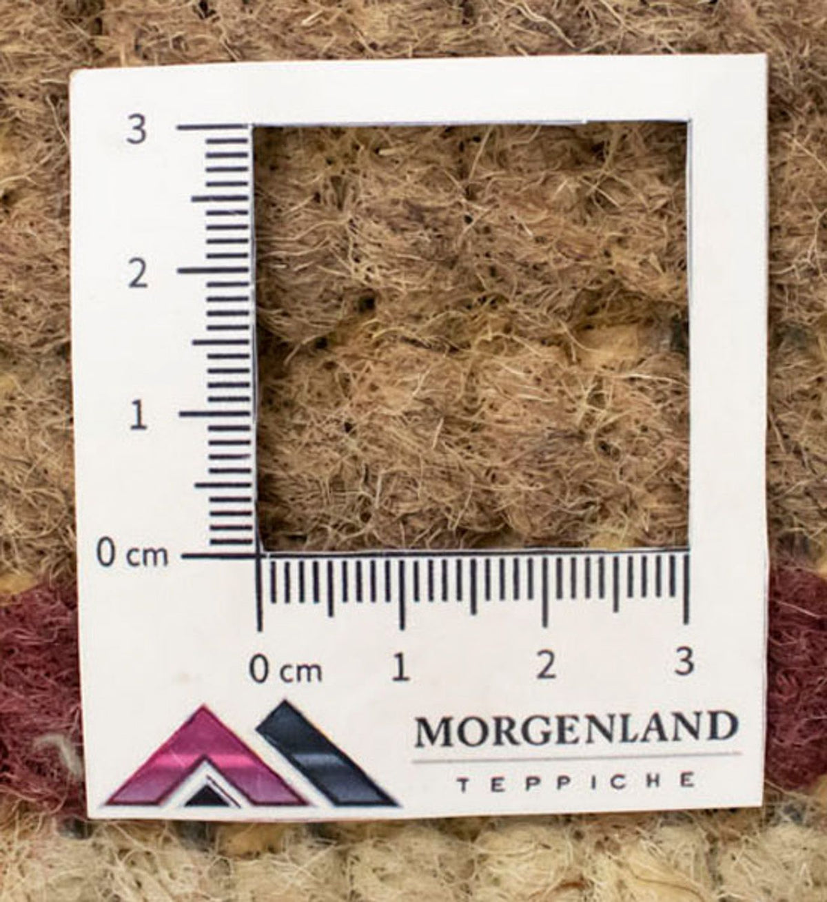 Nepal Teppich 140 x 70 cm - mehrfarbig