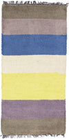 Nepal Teppich 70x140cm - Wollteppich - Rechteckig / Mehrfarbig / 70 x 140 cm Rechteckig