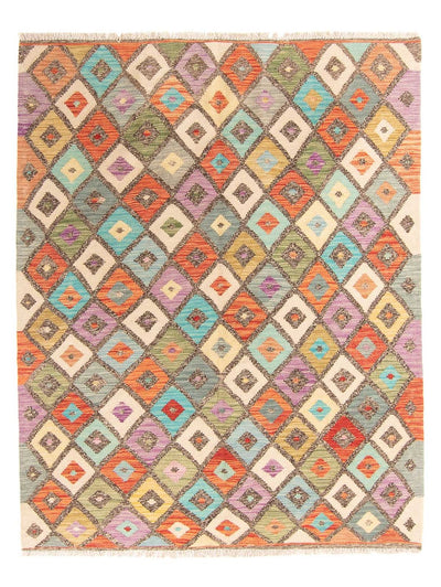 Kelim Maimene Teppich 155x195cm - mehrfarbig