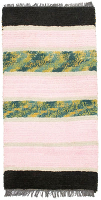 Nepal Teppich 140 x 70 cm - mehrfarbig