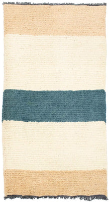 Nepal Teppich 140 x 70 cm - mehrfarbig