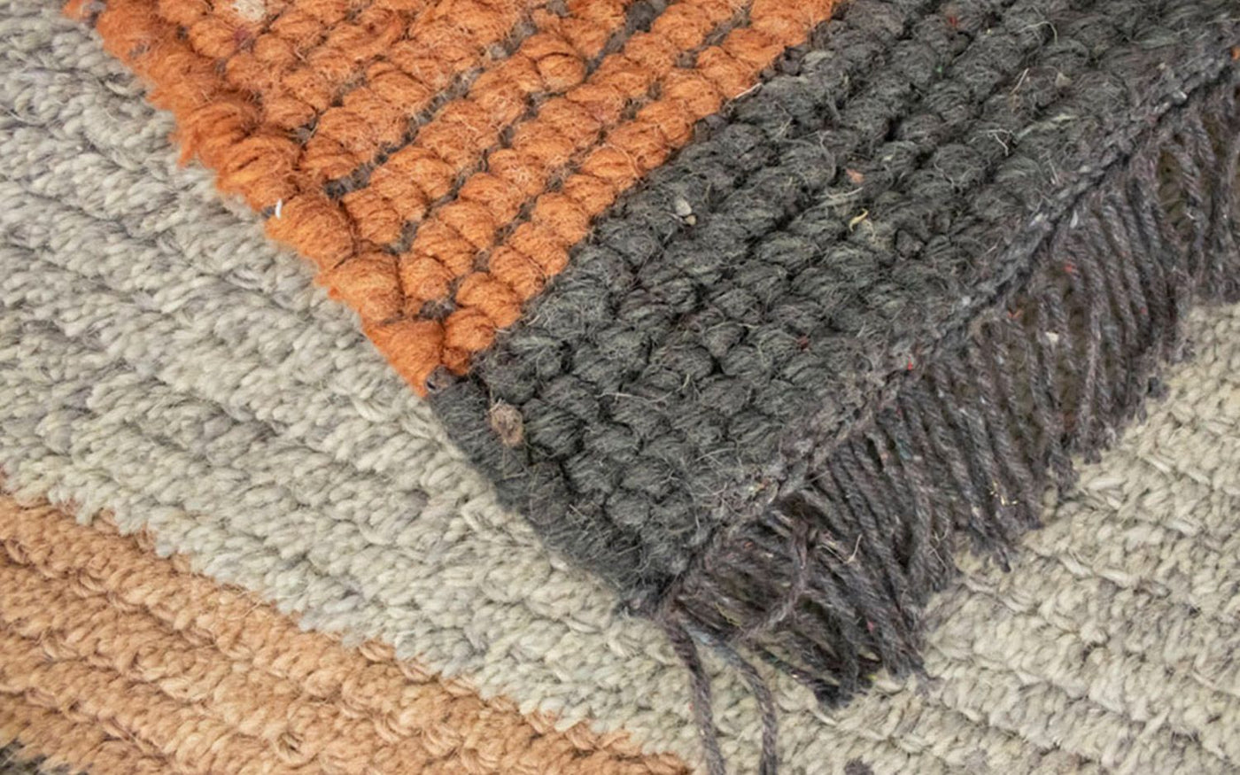 Nepal Teppich 140x70cm - Wollteppich