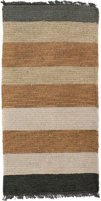 Nepal Teppich 140 x 70 cm - mehrfarbig