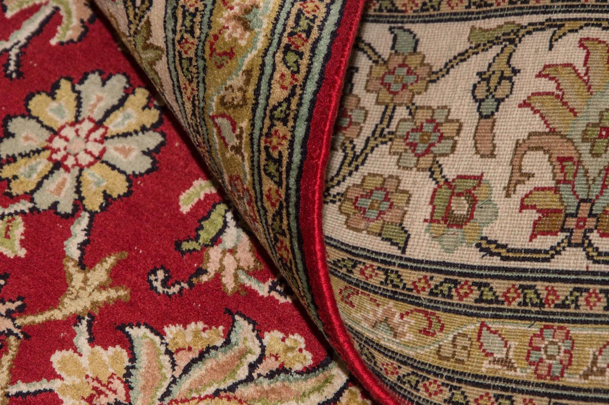 Seidenteppich - Kaschmir Seide 214 x 150 cm Teppichbrücke