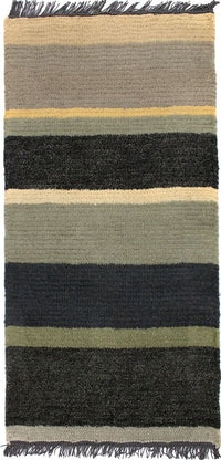 Nepal Teppich 140 x 70 cm - mehrfarbig